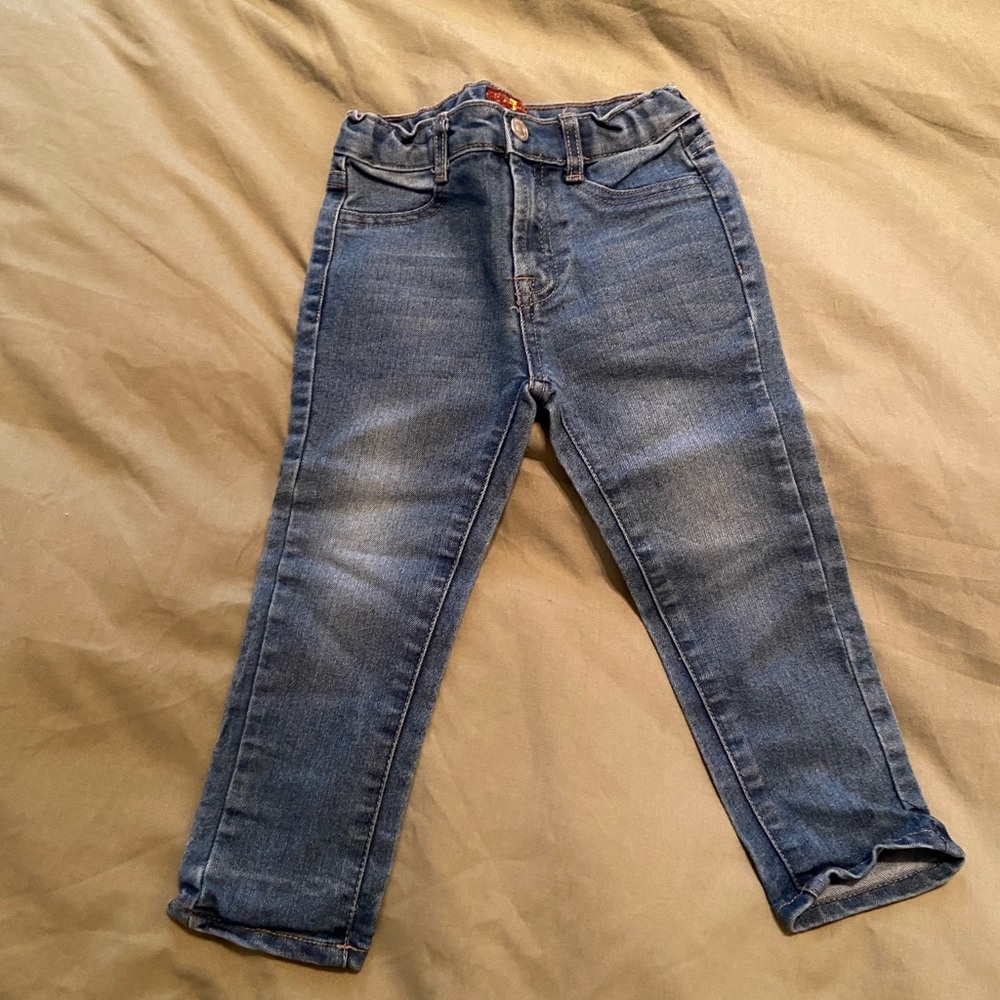 2T 7 for all man kind jeans